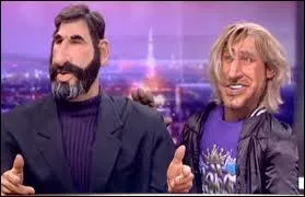 Qui accompagne Eric Cantona ?