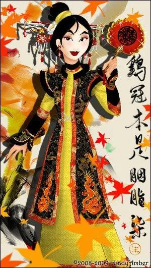 Qui est cette princesse qui part  la guerre pour sauver la Chine et son pre ?