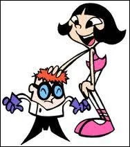 Comment s'appelle la premire des deux meilleures copines de la soeur de Dexter ?