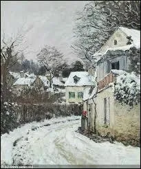 Qui a peint ce tableau intitul ' Route  Louveciennes ' ?