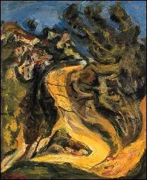 Peintre d'origine Lituanienne auteur de ce ' Paysage  la route montante ' :