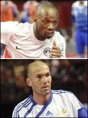 Makelele et Zidane en 2002 avec :