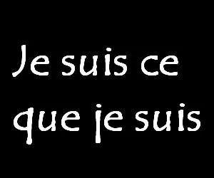 'On ne fait pas ce qu'on veut et cependant on est responsable de ce qu'on est. '