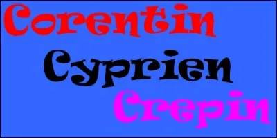 Quel prénom d'origine grecque se fête le 16 septembre ?