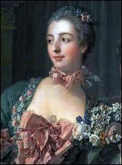 Favorite du roi Louis XV, son vrai nom était 'Poisson'. Elle constitua le 'Parc aux cerfs', fournissant au roi, des jeunes filles. Elle eut un grand rôle politique et culturel.