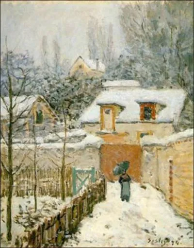 Ce tableau d'Alfred Sisley s'appelle