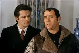 Qui jouait dans le film 'les seins de glace' de Georges Lautner, aux cts d'Alain Delon et Claude Brasseur ?