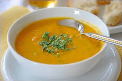 Il n'a pas manger sa soupe : il avait des piles de boîte dans son assiette.