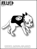 Comment se nomme cet autre chien invoqu par Kakashi ?
