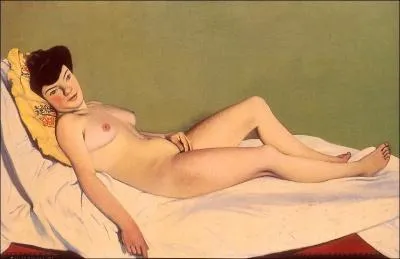 Qui a peint 'Femme nue couche' ?