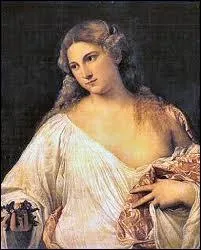 Peintre de l'cole vnitienne, je suis considr comme l'un des plus grands portraitistes de mon poque (1490-1576). J'ai peint cette 'Flora' .