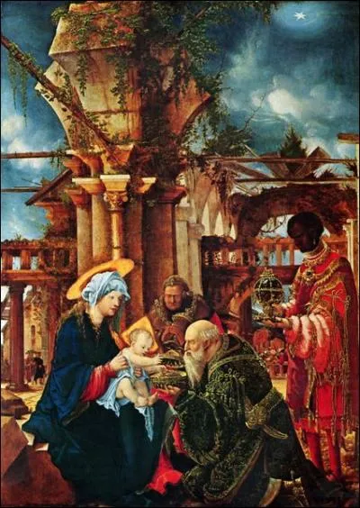 Trois Mages, Gaspar, Melchior et Balthazar rendront visitent  Jsus ; qui est noir ?