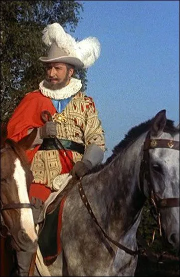 Dans 'si Versailles m'tait cont', quel roi tait incarn par par Henri Rey ?