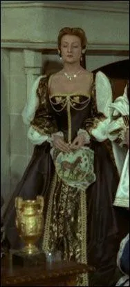 Dans 'Si Paris m'tait cont' de Guitry, Jacqueline Plessis tient le rle de l'pouse de Franois 1er :