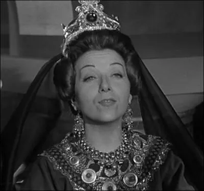 Marthe Mercadier incarnait l'pouse du Roi Dagobert, dans le film de Pierre Chevalier, c'tait la Reine ... :