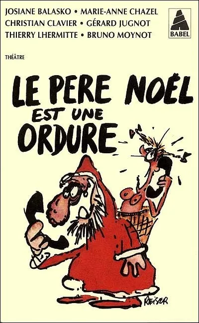 De quelle couleur est le Père Noël dans une chanson de Renaud ?