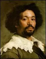 Peintre du Sicle d'or espagnol clbre pour ses portraits de la cour du roi Philippe IV, il a peint ce 'Portrait of Juan de Pareja'. (1599-1660)