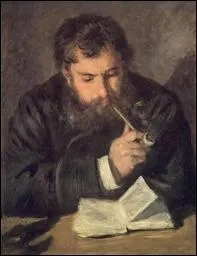 Ce peintre en lecture, frquentait le mme atelier que Renoir  ses dbuts :