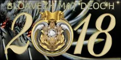 Dans quelle ville française ajoute-t-on parfois : ''Nedeleg laouen ha bloavezh mat'' ?