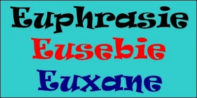 Quel prénom fête-t-on le 13 mars et qui signifie "qui parle bien" ?