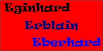 Quel prénom, d'origine germanique, a pour signification "fort comme un sanglier" ?