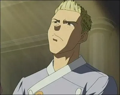 Jeune homme ayant de grands talents de boulanger mais passant pour le clown de service de la srie. Ce faux-blond se nomme...