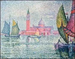 Peintre franais (1863-1935), il exposa dans 'de Delacroix au no-impressionnisme' la thorie divisionniste qui donna naissance au pointillisme. Il a peint 'San Giorgio Maggiore'.