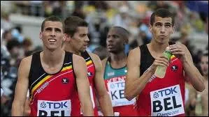 De Kevin (champion d'Europe du 400m en 2010) et Jonathan (champion de Belgique du 400m) Borle, qui est l'an ?