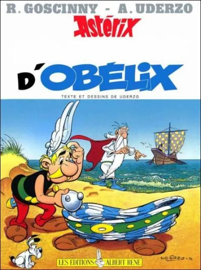 Cet album s'intitule ''La traversée d'Obélix''.