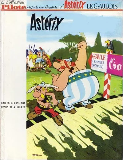 Dans cette aventure, Astérix est chez...