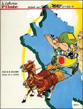 Quand est paru cet album, en janvier 1965, je n'étais pas né ; comment s'appelle le 5e album des aventures d'Astérix ?