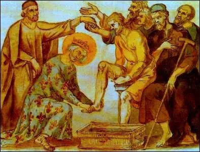 Pour prouver sa foi, Louis prie 9 fois par jour, je�ne et... ?