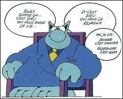 Qui dessine 'Le Chat' ?