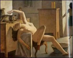 Qui a peint 'Nu au chat' ?