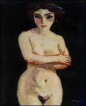 Qui a peint 'Nu sur fond noir' ?