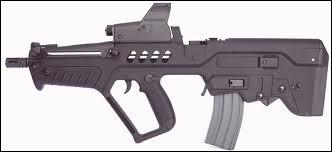 Un fusil d'assaut de l'arme isralienne :