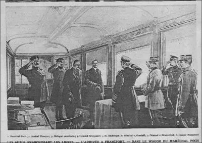 Le 11 novembre 1918, o fut signe l'armistice de Rethondes ?