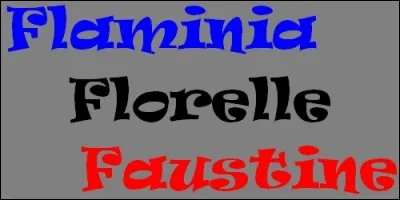 Quel prénom, d'origine latine, a pour signification "prêtesse" ?