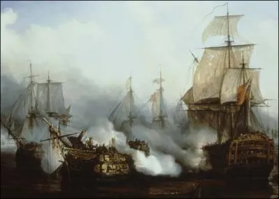 Quelle bataille perdit-il contre l'amiral Nelson en 1805 ?