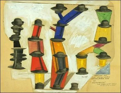 Cette vritable pyramide de chapeaux a pour auteur le peintre ?