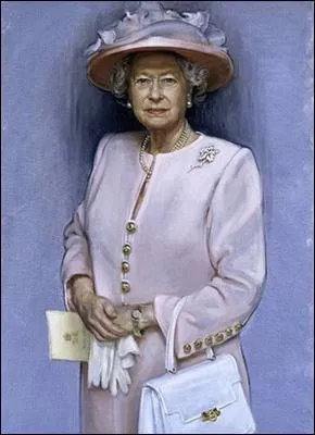 Ce portrait officiel a été peint par une artiste anglaise ayant étudié en Italie et en Angleterre, fille d'une peintre équestre, qui est ?