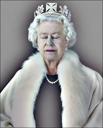 Titré 'Lightness of being', ce portrait de 2007 est un portrait holographique demandé à l'artiste canadien par l'île de Jersey fêtant les 800 ans de relations cordiales avec l'Angleterre. Il est de ?