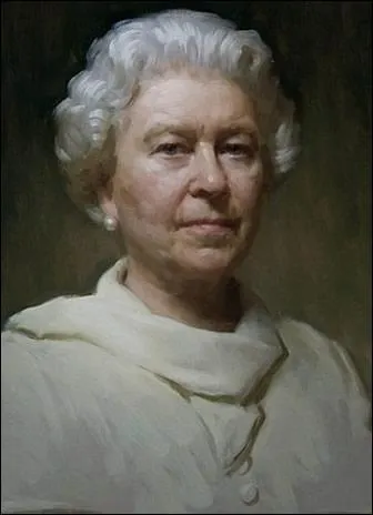 Ce portrait officiel de la Reine, pour lequel elle a fait 3 séances de pose, a été peint par l'artiste qui avait réalisé à 23 ans seulement les portraits de Charles et du Prince Philip. C'est ?