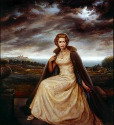 Un autre portrait de la Reine, qui a été peint par un artiste américain, Wallace King, et a été commandé par la Fondation Borroughs Welcome pour ?