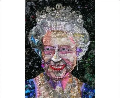 Ce portrait a été réalisé par Jane Perkins. Quelle est sa particularité ?