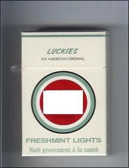 Comment s'appelle cette marque de cigarettes ?