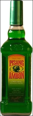 Pisang Ambon est une liqueur  base de...
