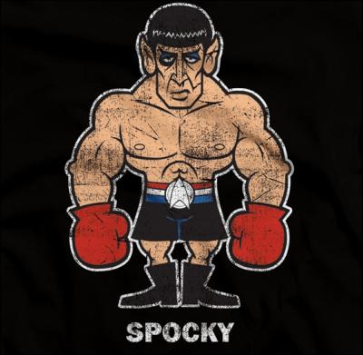 Spocky Croisement entre le boxuer Rocky et le vulcain Spock. En quelle anne est sorti le premeir Rocky au cinma ?