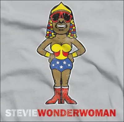 Stevie Wonderwoman. Croisement entre le chanteur Stevie Wonder et Wonder Woman. Quelle chanson de Stevie Wonder entend-on dans le film ' Bienvenue chez les ch'tis' de Dany Boon ?