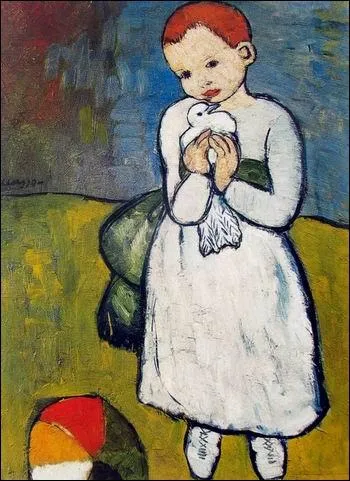 Ce dlicieux enfant au pigeon a t peint par ?